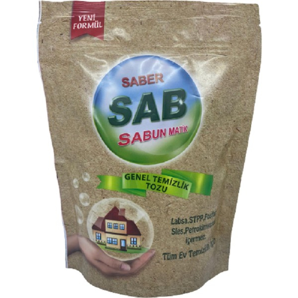 Saber Sab Sabun Matik Genel Temizlik Tozu 600 gr Parlatıcı ve Temizleyiciler Fiyatı