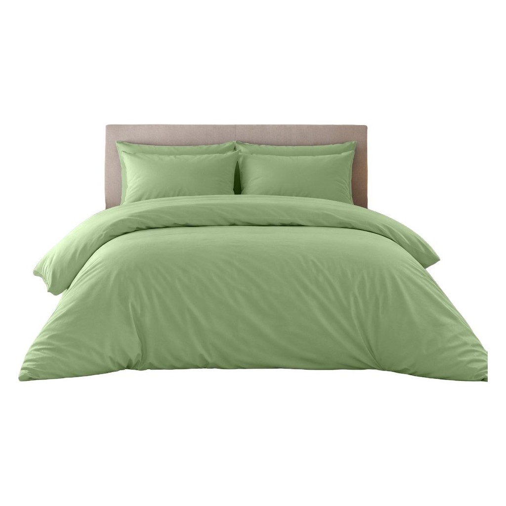 Sabia %100 Pamuk Tek Kişilik Nevresim Takımı 120X200 cm +37 cm Yüksekliğe Kadar Uygun – 2 Yastıklı - Zeytin Yeşili - 120 x 200 cm Nevresim Takımı Fiyatı