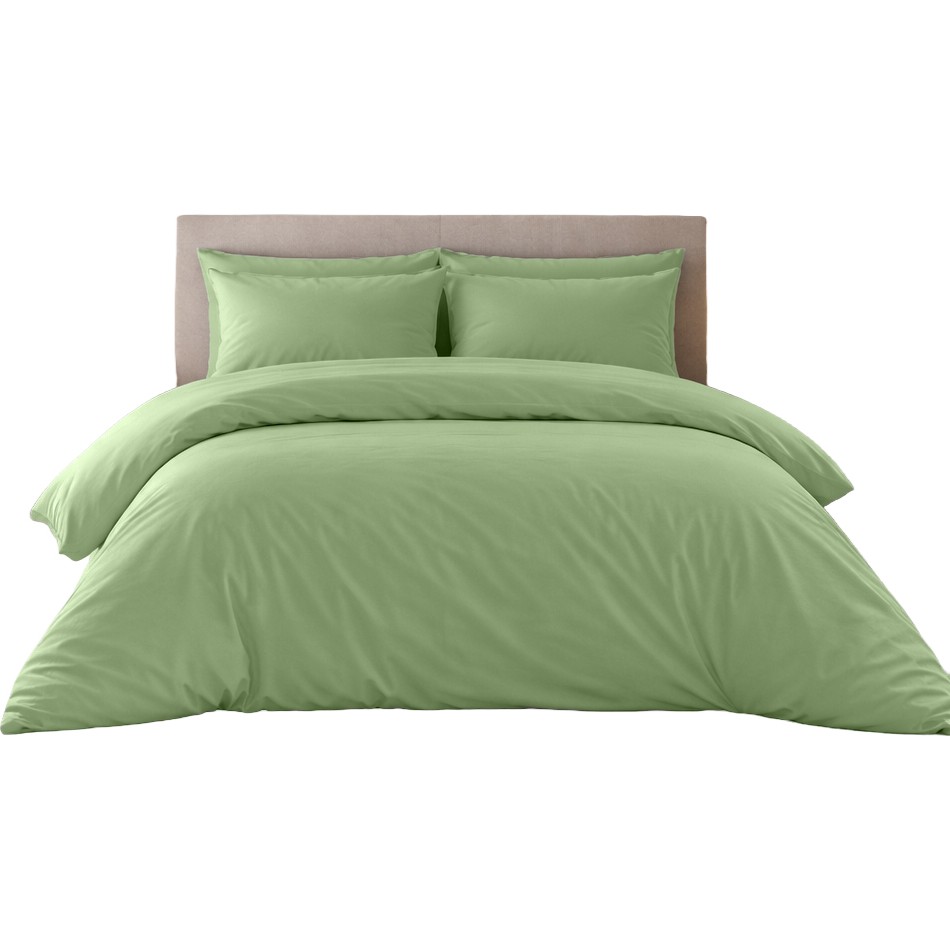 Sabia Soft Touch %100 Pamuk 62 Tel – 150X200 cm + 37 cm Yüksekliğe Uygun Çift Kişilik Nevresim Takımı 4 Yastıklı - Zeytin Yeşili - 150 x 200 cm Nevresim Takımı Fiyatı