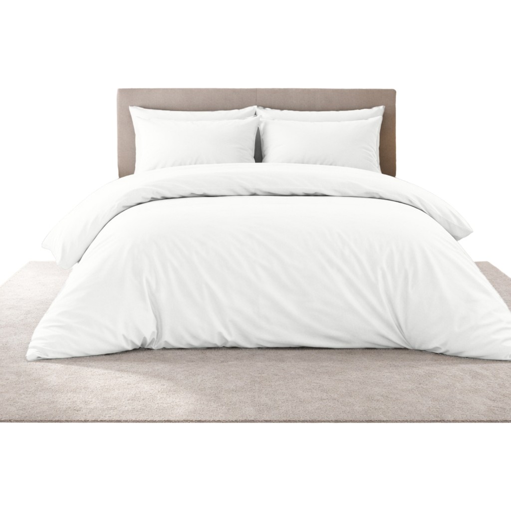 Sabia Soft Touch %100 Pamuk 62 Tel – 160X200 cm + 37 cm Yüksekliğe Uygun Çift Kişilik Nevresim Takımı 4 Yastıklı - Beyaz - 160 x 200 cm Nevresim Takımı Fiyatı