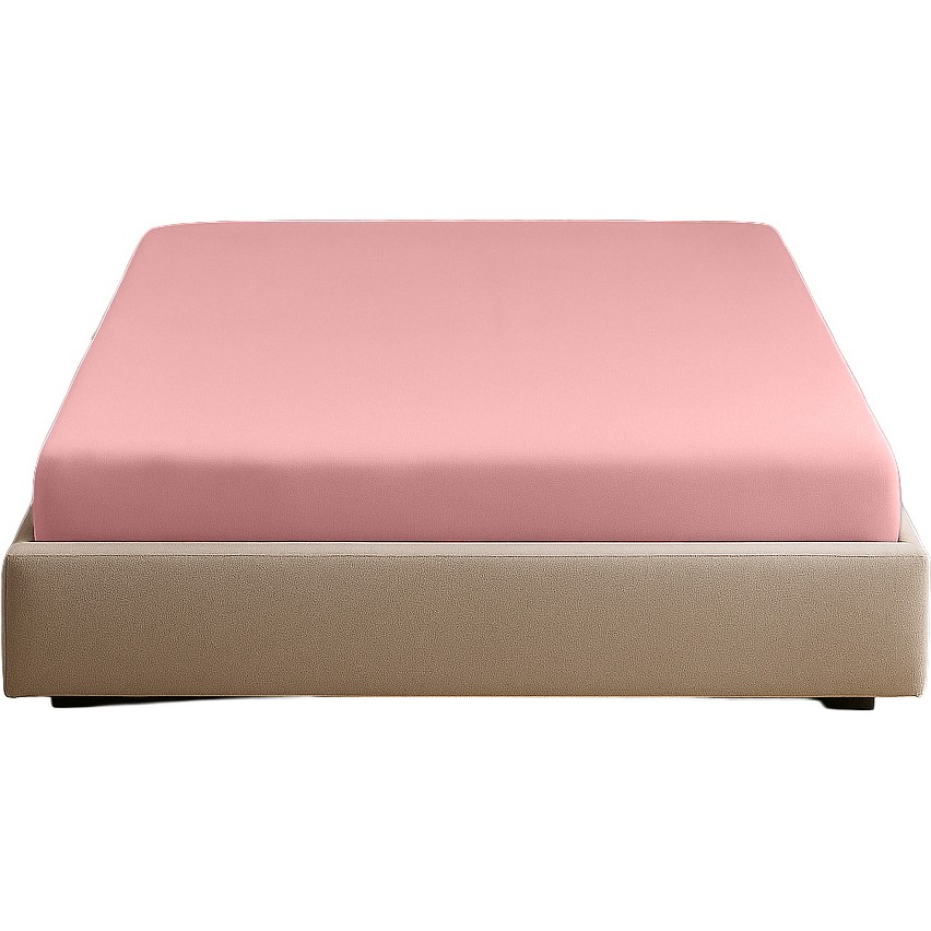 Sabia Soft Touch %100 Pamuk – 80X190 +30 cm Yüksekliğe Kadar Uygun Tek Kişilik Lastikli Çarşaf - Pudra Çarşaf Fiyatı