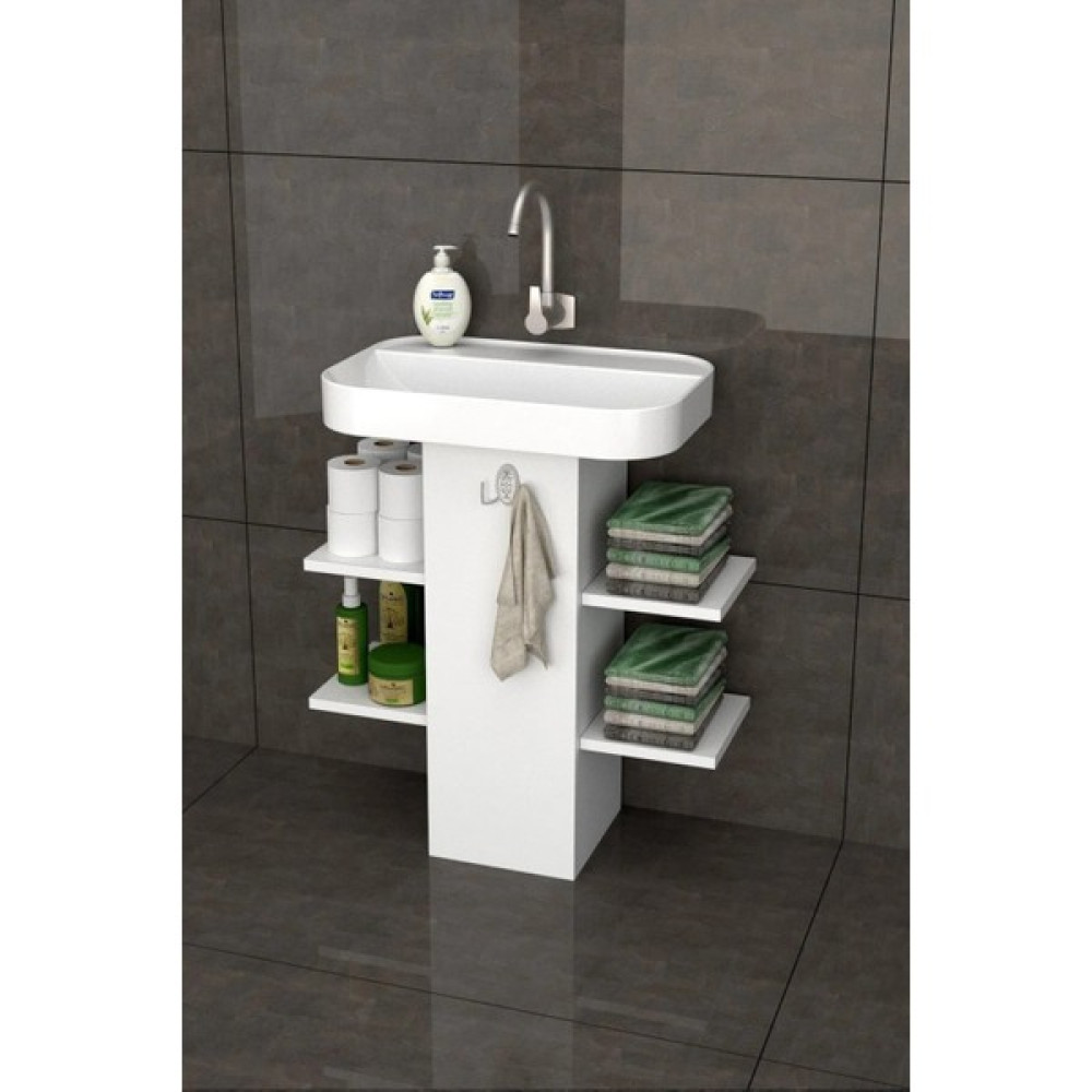 Saböm Banyo Dolabı Düzenleyici Dolap Banyo Düzenleyici Raflar Lavabo Altı Kapama Kutusu Banyo Dolabı / Mobilyası Fiyatı