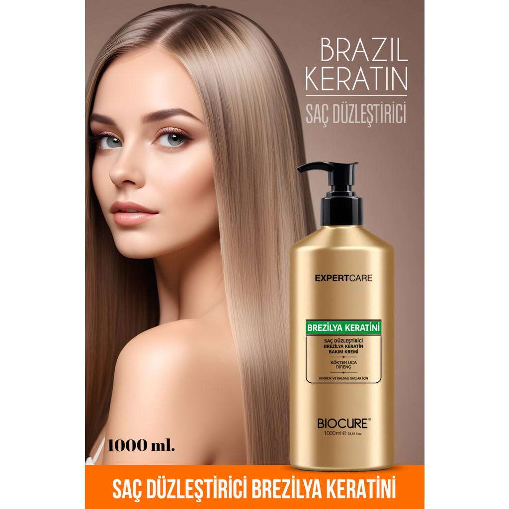 Saç Düzleştirici Keratin Bakımı Evde Uygulama Brezilya Fönü 1000 ml - Kokusuz Dumansız Evcil Hayvan Ürünleri Fiyatı