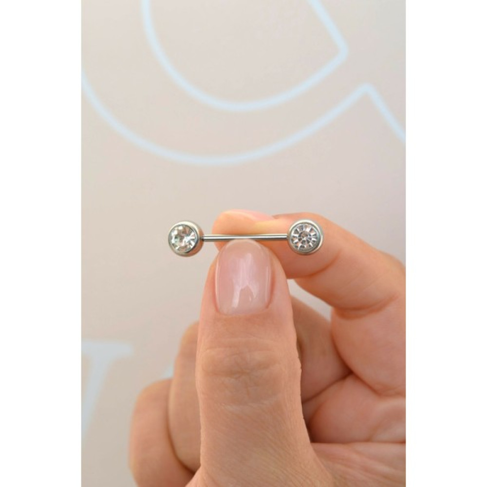 Sacce Scarves & Accessories Sacce Scarves&Accessories Tektaş Model Nipple Piercing Meme Ucu Piercingi Gümüş Renkli Altın & Gümüş Piercing Fiyatı