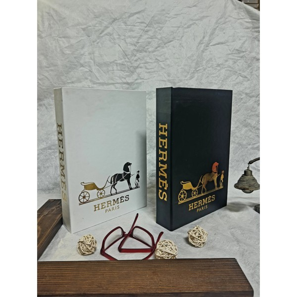 Saccura Dekor 2'li Set Hermes Siyah&beyaz&altın Set Dekoratif Kitap Kutu Set Eşya Saklama Kutusu Fiyatı