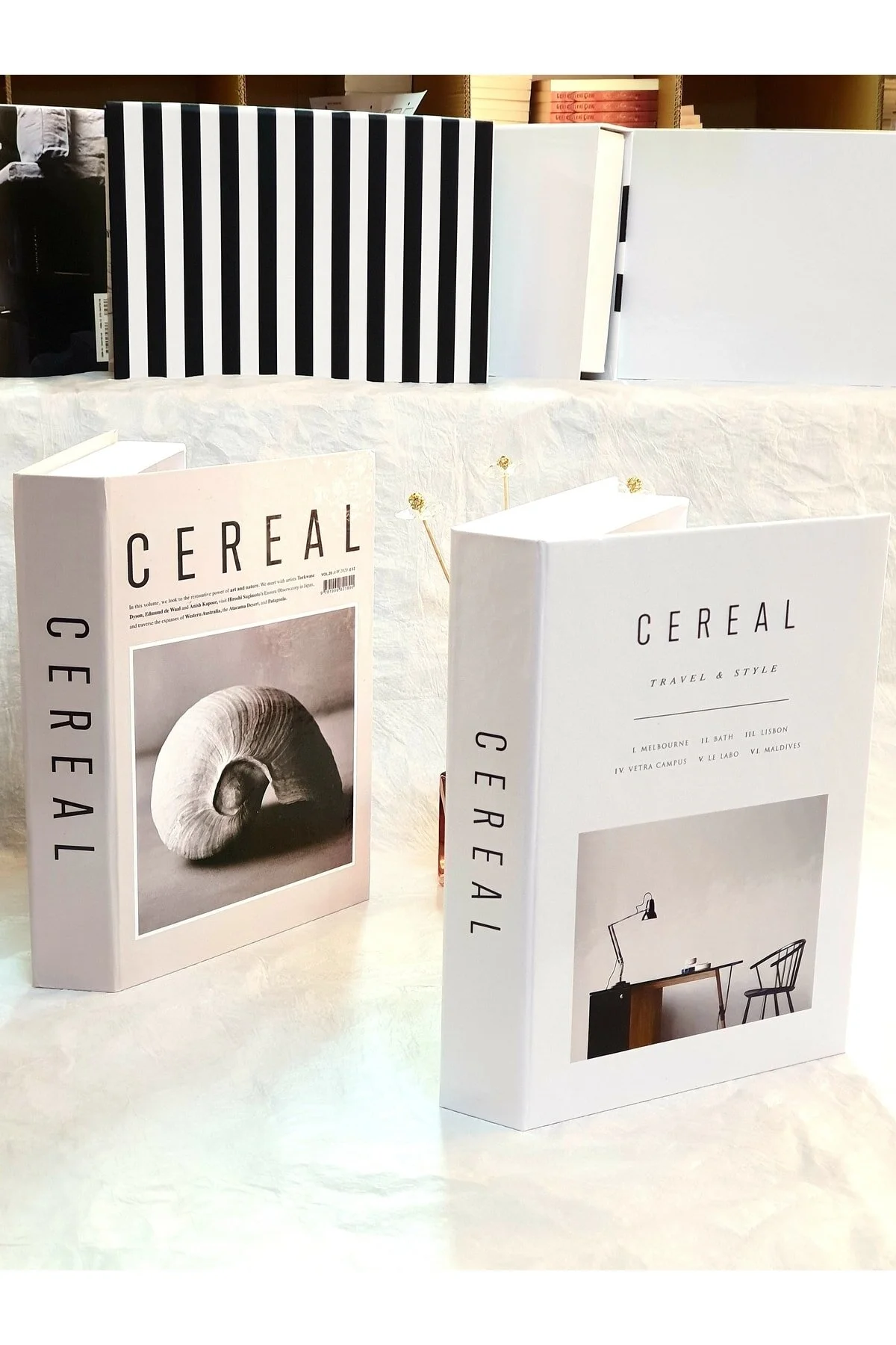 Saccura Dekor Dekoratif Kutu 2li Set Cereal Kitap Kutu Set" Ev & Dekorasyon Aksesuarları Fiyatı