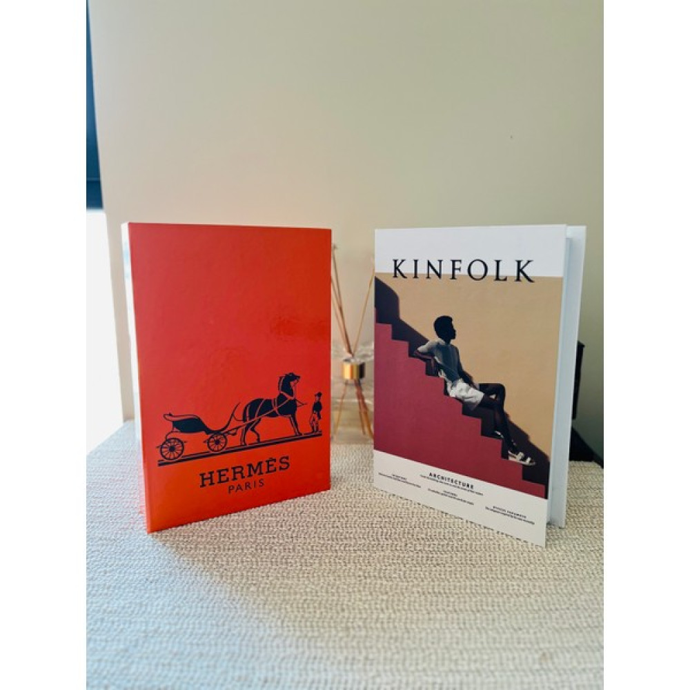 Saccura Dekor Dekoratif Kutu Hermes Turuncu & Kinfolk Kiremit Dekoratif Kitap Kutusu Eşya Saklama Kutusu Fiyatı