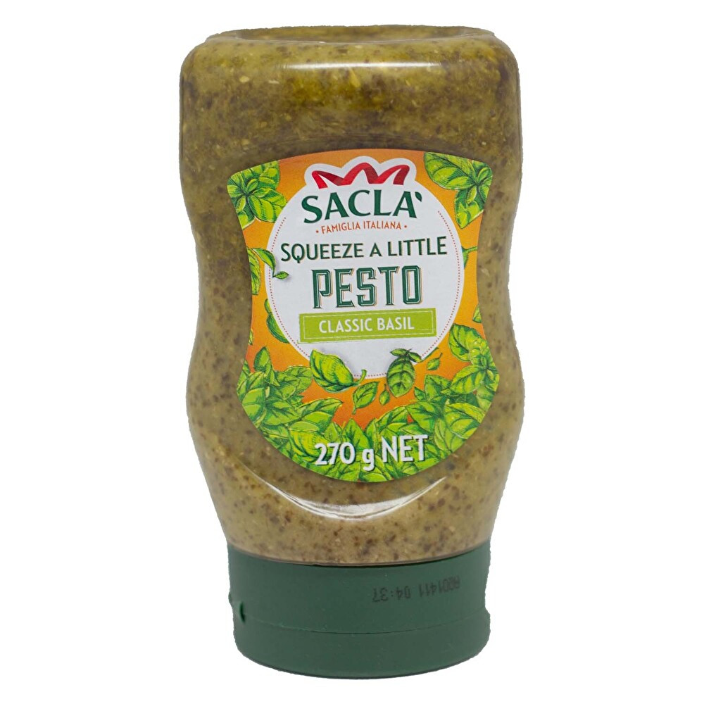 Sacla Pesto Squeezy Fesleğenli Makarna Sosu 270 g Sos Fiyatı