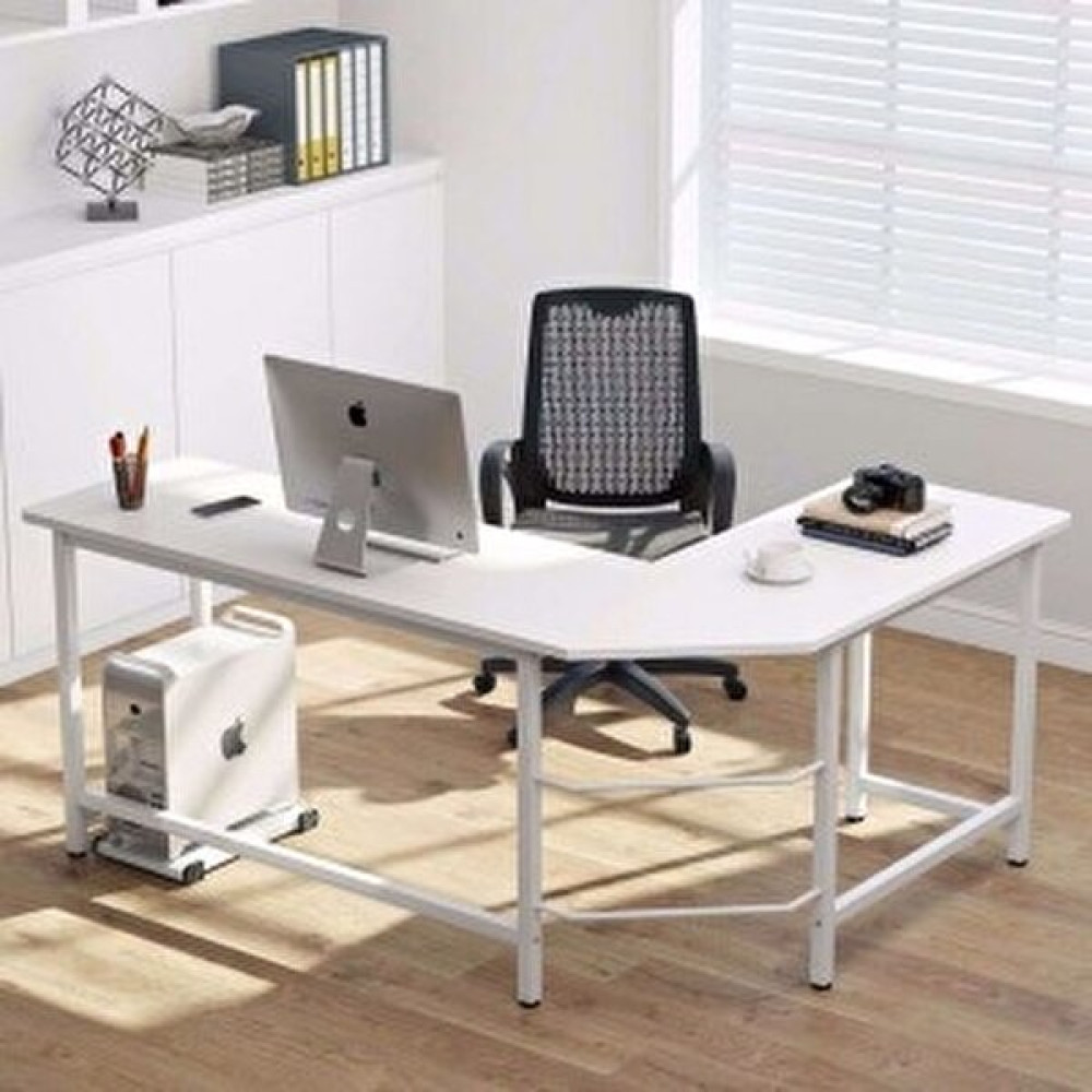 Sadece Onda Beyaz L Şekilli Çalışma Masası - 170 x 50 x 75 cm Çalışma Masası Fiyatı