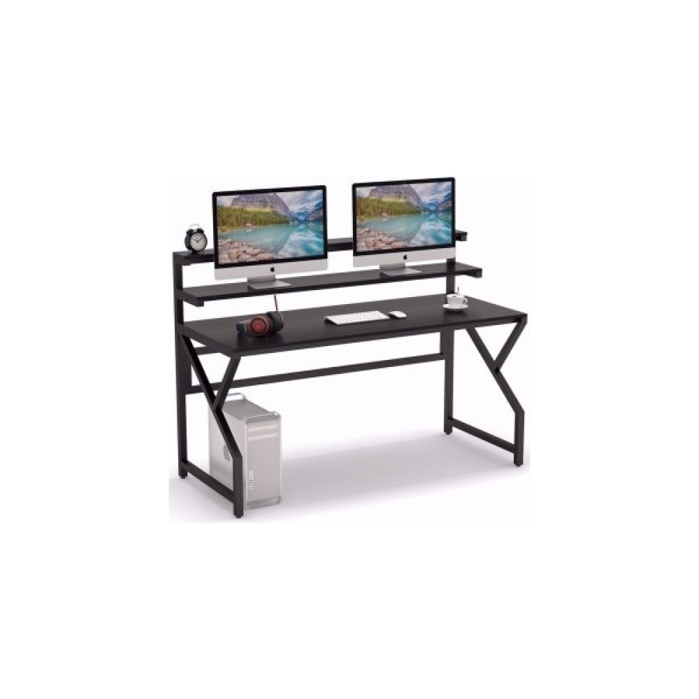 Sadece Onda Büyük Çalışma Masası - 140 x 60 x 105 cm - Siyah Çalışma Masası Fiyatı