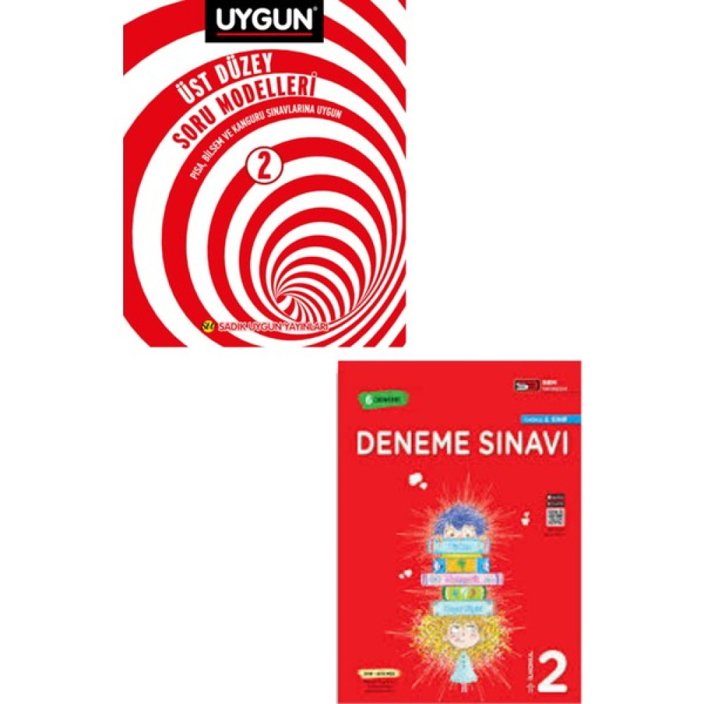Sadık Uygun Yayınları 2.sınıf Üst Düzey Soru Modelleri + Deneme Sınavı Kitabı Kaynak Kitapları Fiyatı