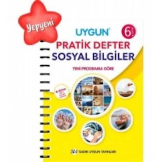 Sadık Uygun Yayınları 6.Sınıf Sosyal Bilgiler Pratik Defter