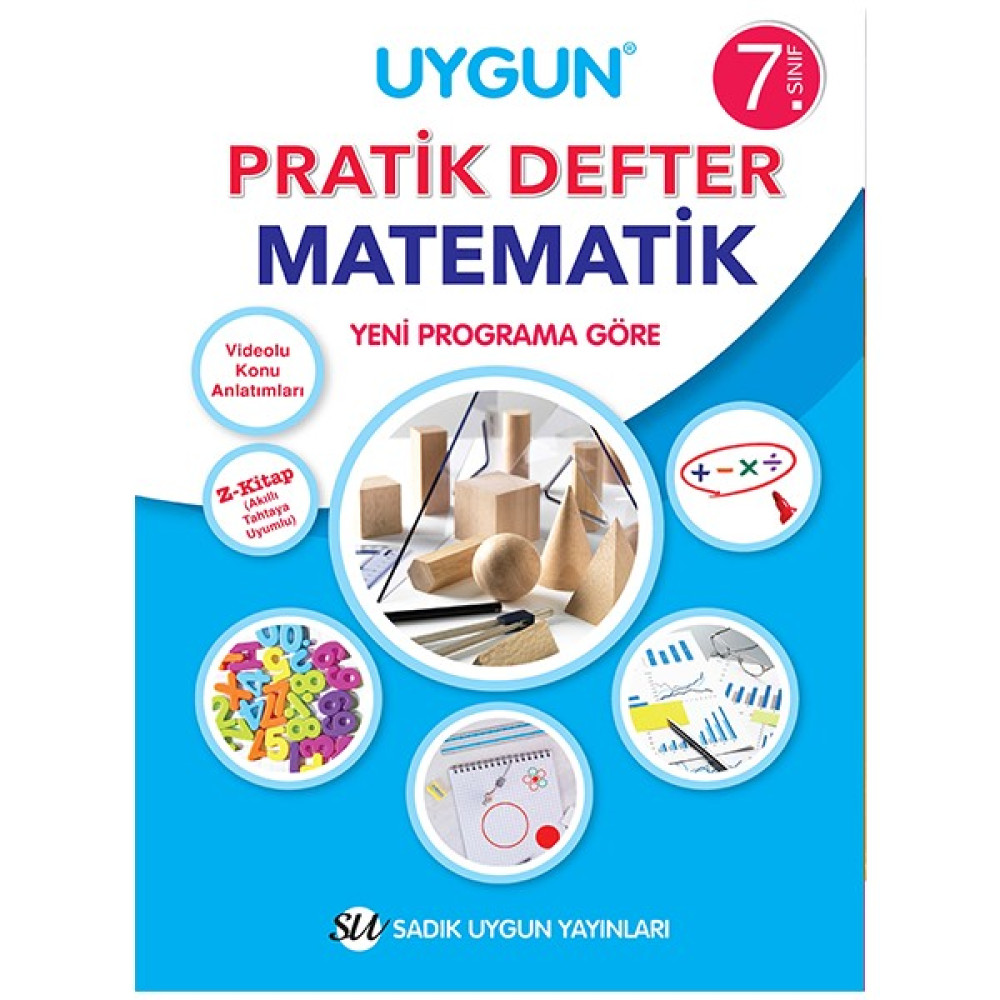 Sadık Uygun Yayınları 7.sınıf Yeni Pratik Defter Matematik Kaynak Kitapları Fiyatı