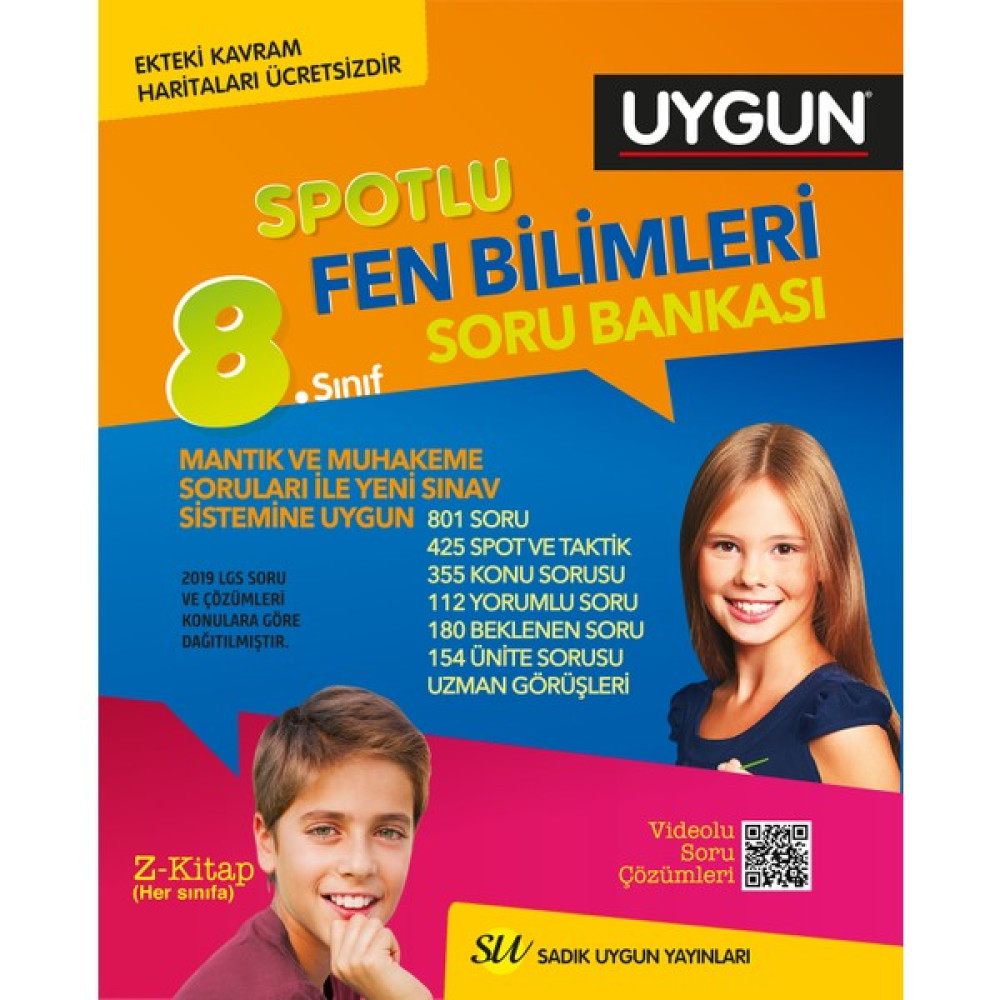 Sadık Uygun Yayınları 8.Sınıf Fen Bilimleri Taktikli Soru Bankası Fen - Bilişim ve Teknoloji Fiyatı