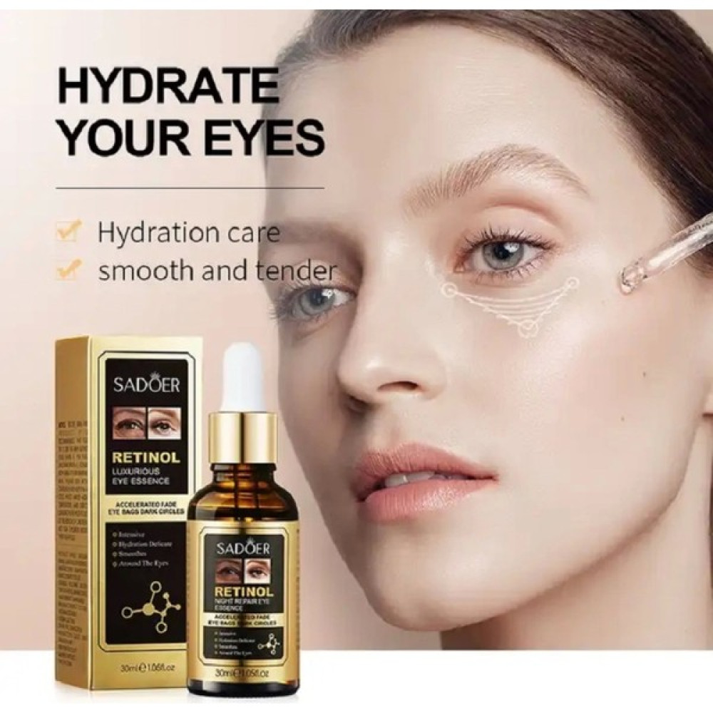 Sadoer Göz Torbası Kaldırma Lux Series Retinol Göz Çevresi Bakım Serumu (30 Ml) Göz Kremi Fiyatı