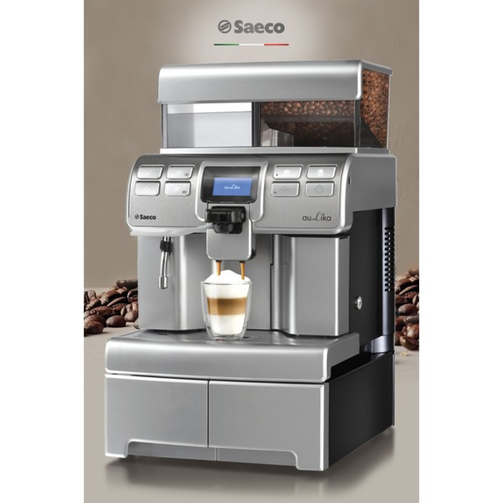 Saeco Aulika Tek Dokunuşla 8 Çeşit İçecek Tam Otomatik Espresso ve Cappuccino Kahve Makinesi - Gri Kahve Makineleri Fiyatı