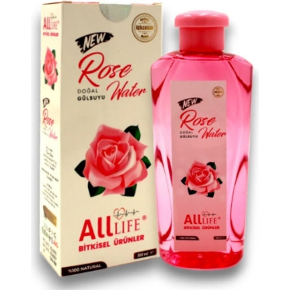 Saf Doğal Içilebilir Gül Suyu 350 ml Diğer Fiyatı