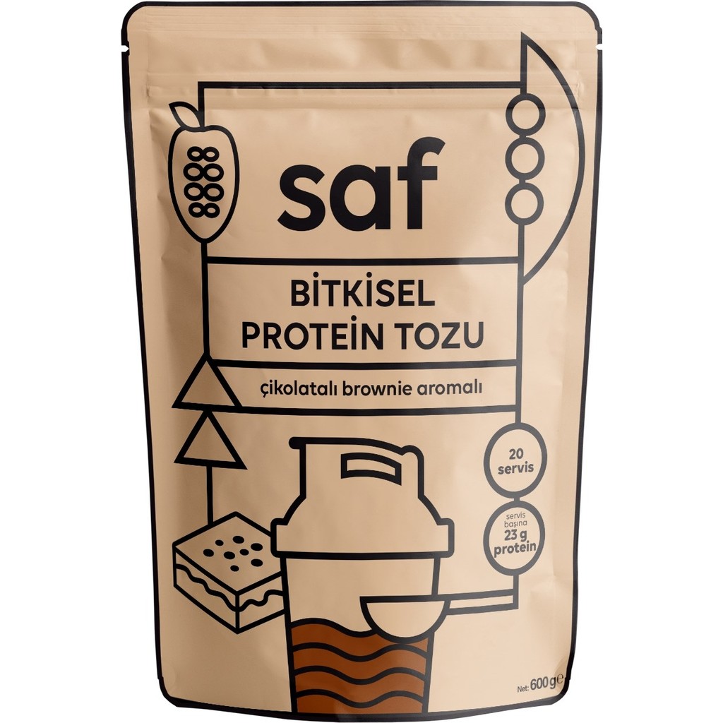 Saf Nutrition Chocolate Brownie Simple Protein Mix 600GR - Çikolata Diğer Fiyatı
