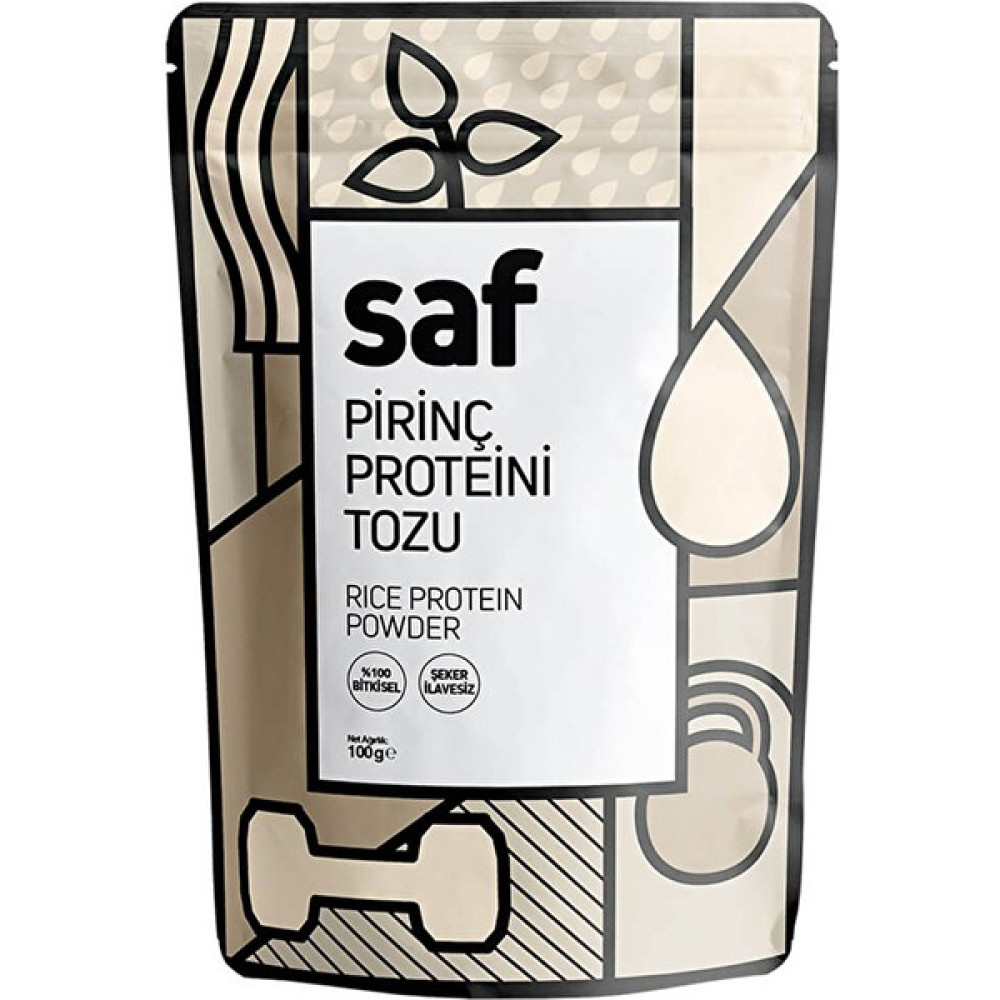 Saf Nutrition Saf Pirinç Proteini Tozu 100 Gr - -- Protein Tozları Fiyatı
