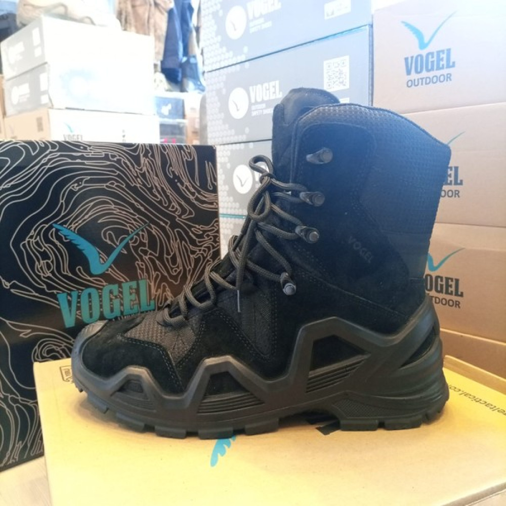 ŞAFAK25 Vogel Guard Xs Fermuarlı Yeni Bot Siyah Erkek Botları Fiyatı