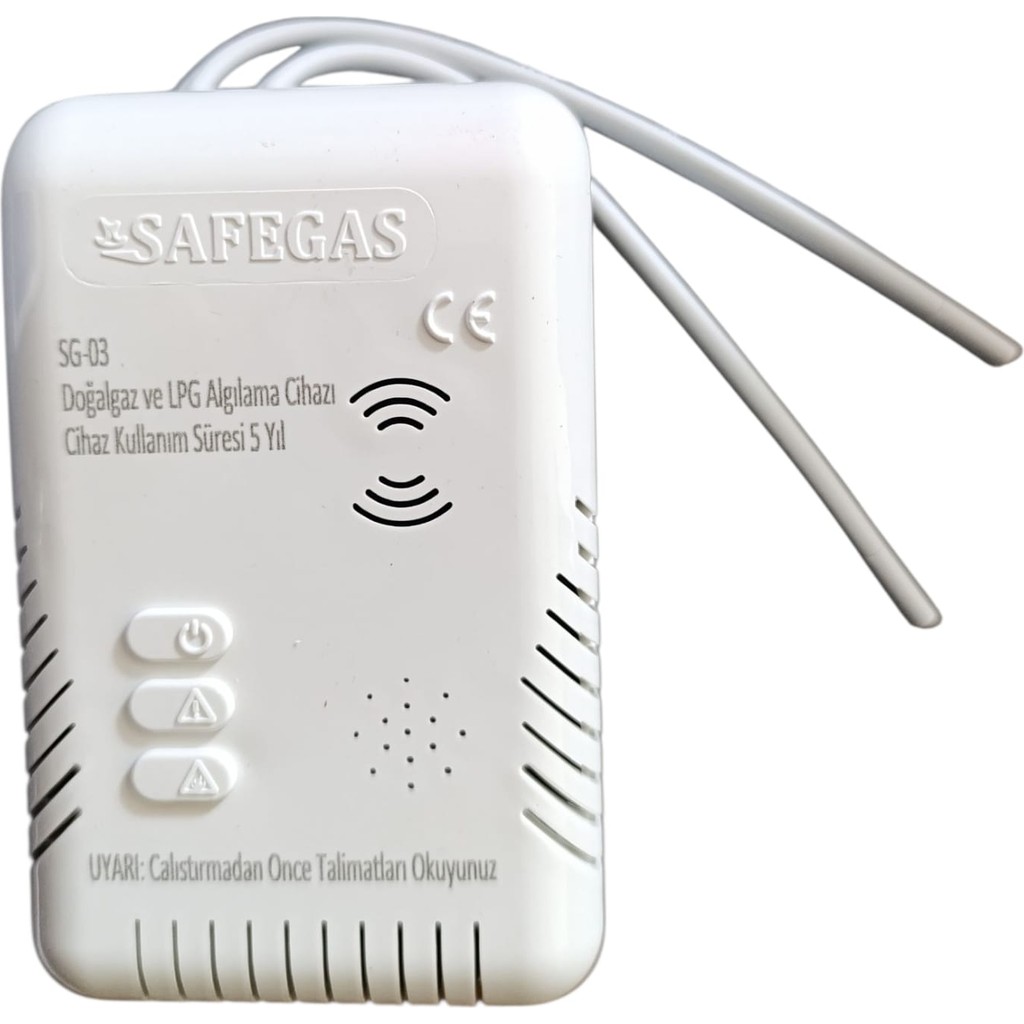 Safegas 12 Volt Karavan Gaz Alarm Dedektörü (Doğalgaz & Lpg) Diğer Fiyatı