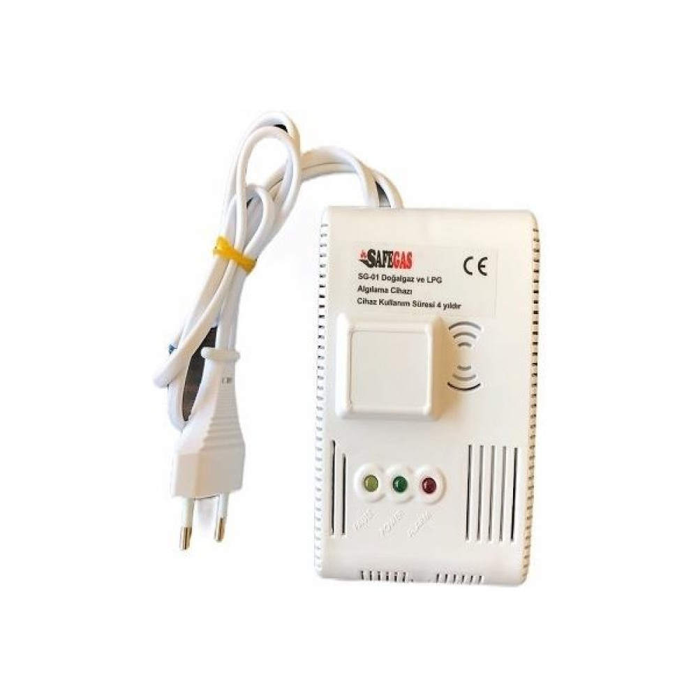 Safegas Gaz Alarm Cihazı Elektrik ve Aydınlatma Fiyatı