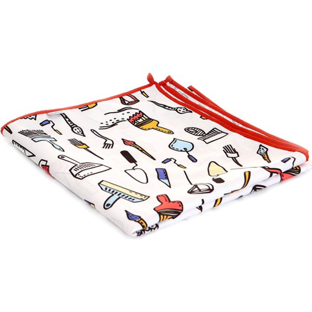 SafeMom Su Geçirmez Çocuk Aktivite Örtüsü | Boyama, Piknik ve Mama Sandalyesi Örtüsü | 150x150 cm - Renkli - 150 x 150 cm Oyuncak Fiyatı