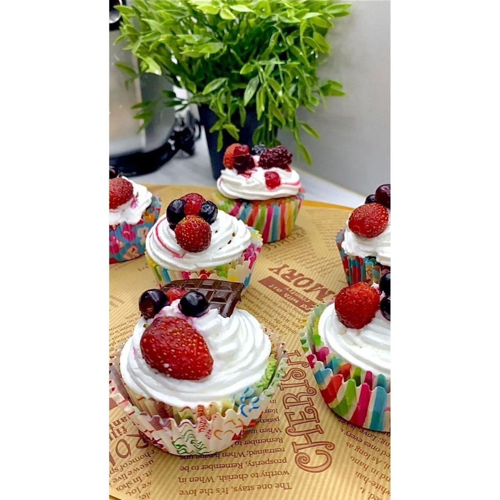 Safestore 300 Adet Renkli Muffin Cupcake Kalıpları Kek Kapsülü Cupcake Muffin Kağıt Kek Kalıbı Diğer Fiyatı