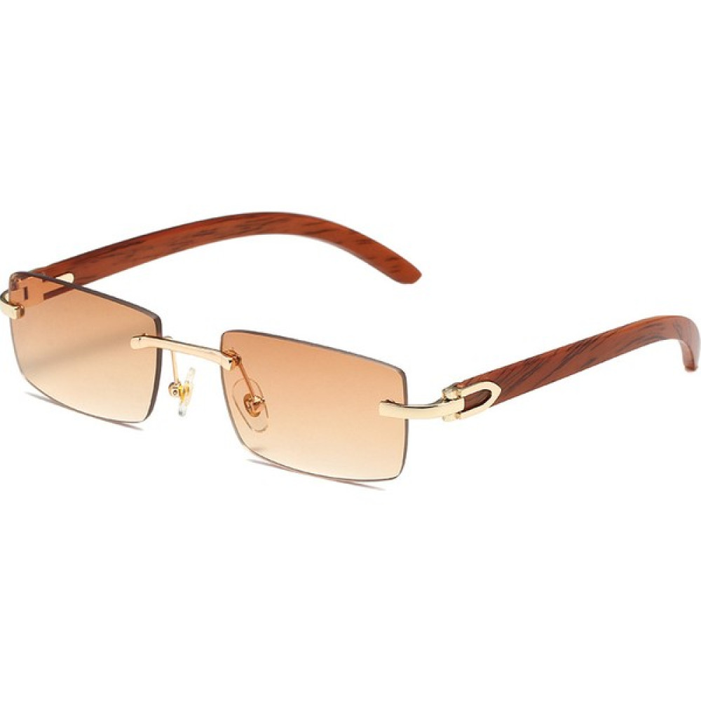 Safety1 Dikdörtgen Moda Çerçevesiz Güneş Gözlüğü Kadın Erkek Gangster 90 S Çerçevesiz Shades Retro Vintage Trendy Gözlük (Yurt Dışından) Kadın Güneş Gözlükleri Fiyatı