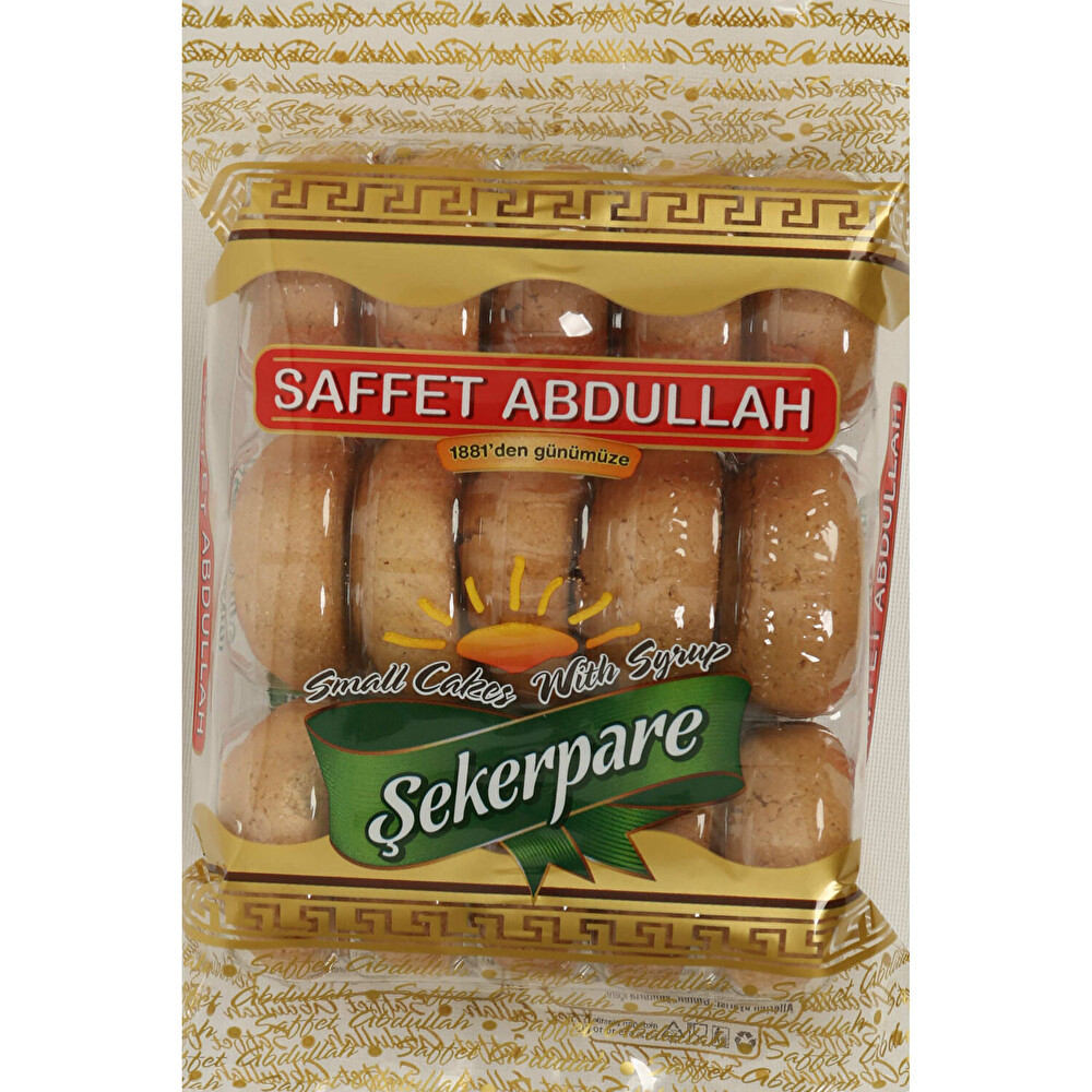 Saffet Abdullah Şekerpare 250 g Unlu Mamüller Fiyatı