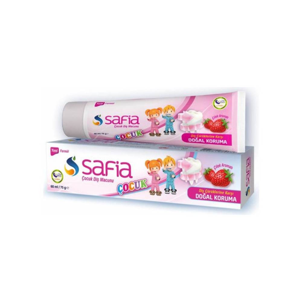 Safia Çocuk Diş Macunu 3lü Set Diş Macunları Fiyatı
