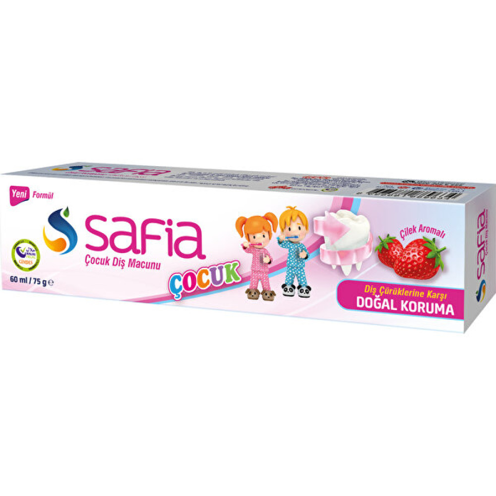 Safia Çocuk Diş Macunu 75 gr Diş Macunları Fiyatı