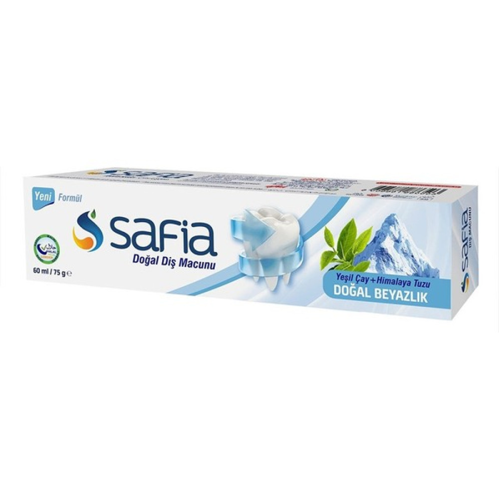 Safia Diş Macunu Yeşil Çay + Himalaya Tuzu 75 Gr. - A Diş Macunları Fiyatı