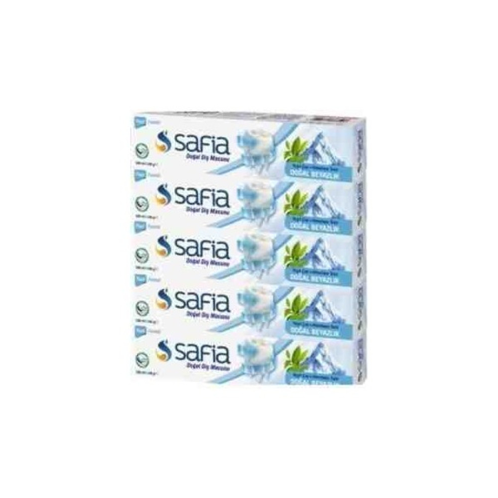 Safia Diş Macunu Yeşil Çay Ve Himalaya Tuzu 140gr 5'Li Diş Macunları Fiyatı