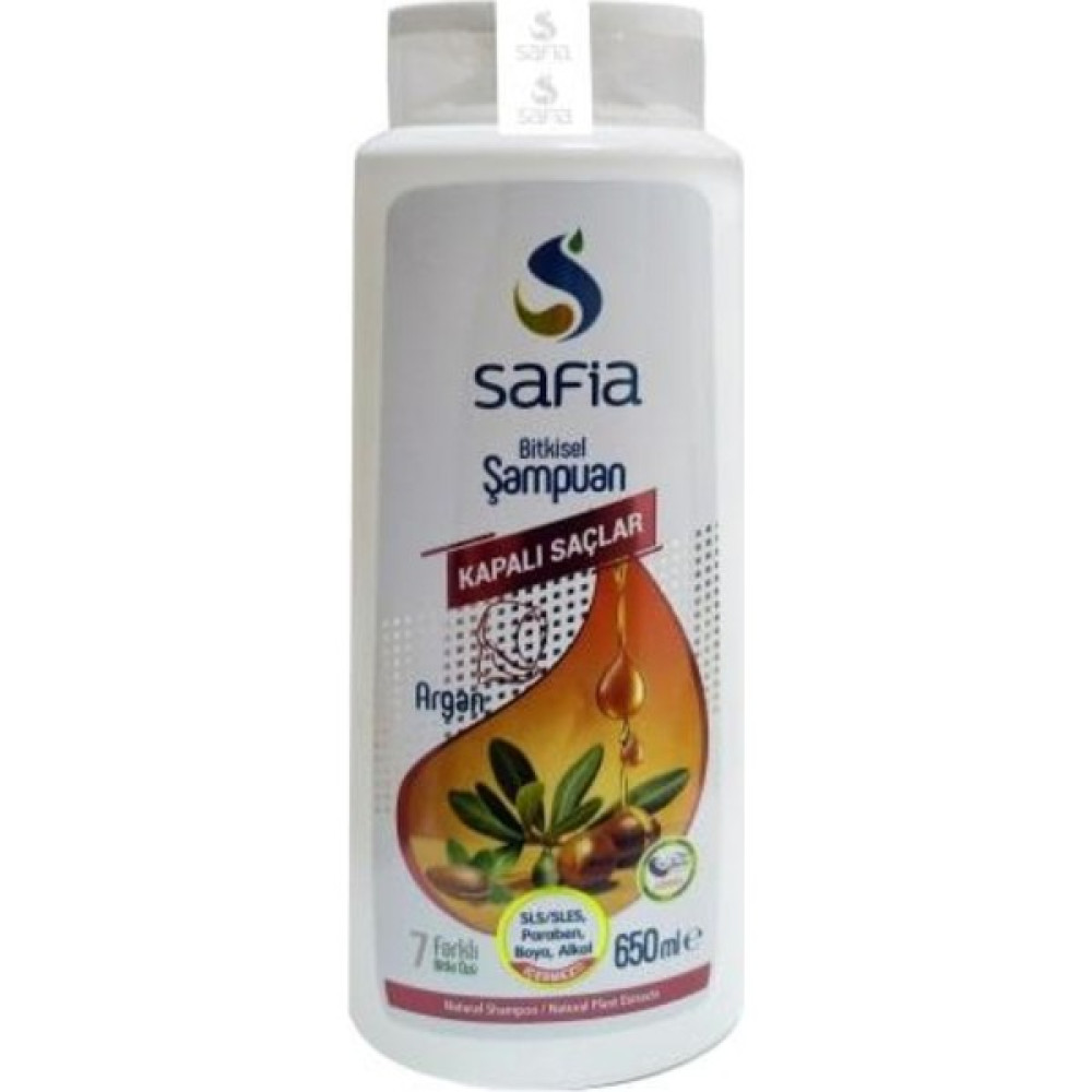 Safia Doğal Kapalı Saçlar Için Şampuan - Argan 650 ml Şampuan ve Saç Kremi Fiyatı