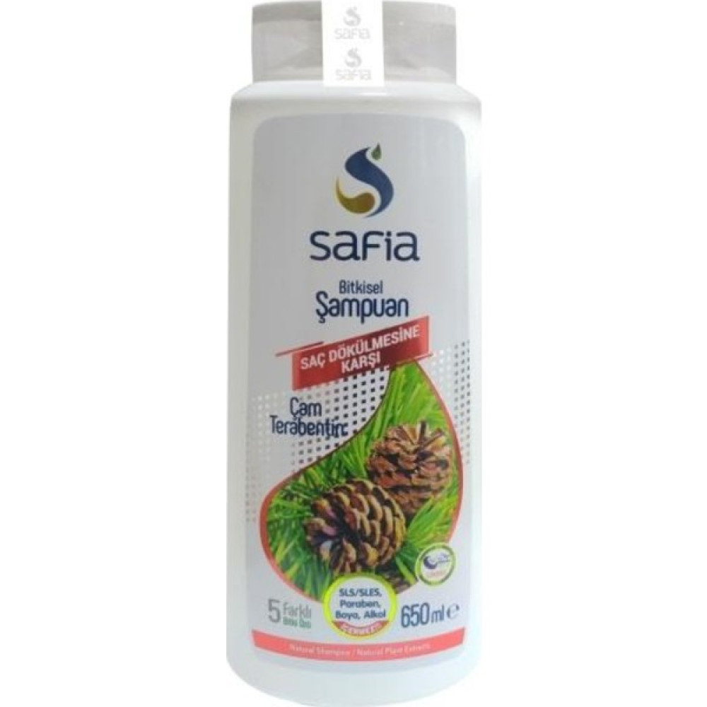 Safia Doğal Şampuan - Çam Terebentin 650 ml Şampuan ve Saç Kremi Fiyatı