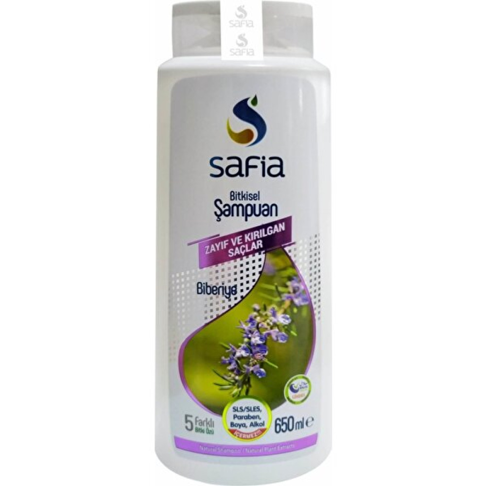 Safia Doğal Zayıf ve Kırılgan Saçlar Için Şampuan 650 ml Şampuan ve Saç Kremi Fiyatı