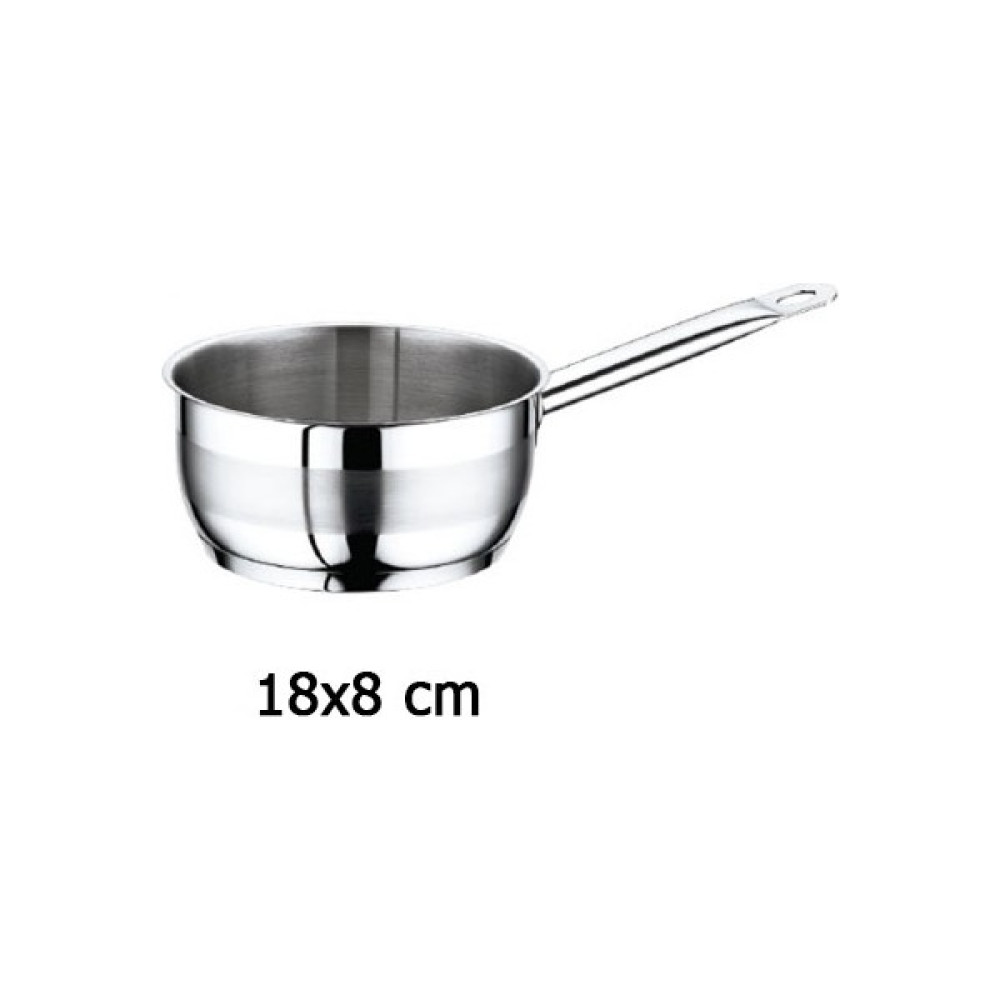 Safinox Boru Kulplu Sütlük - Gümüş - 18 cm Tencereler Fiyatı