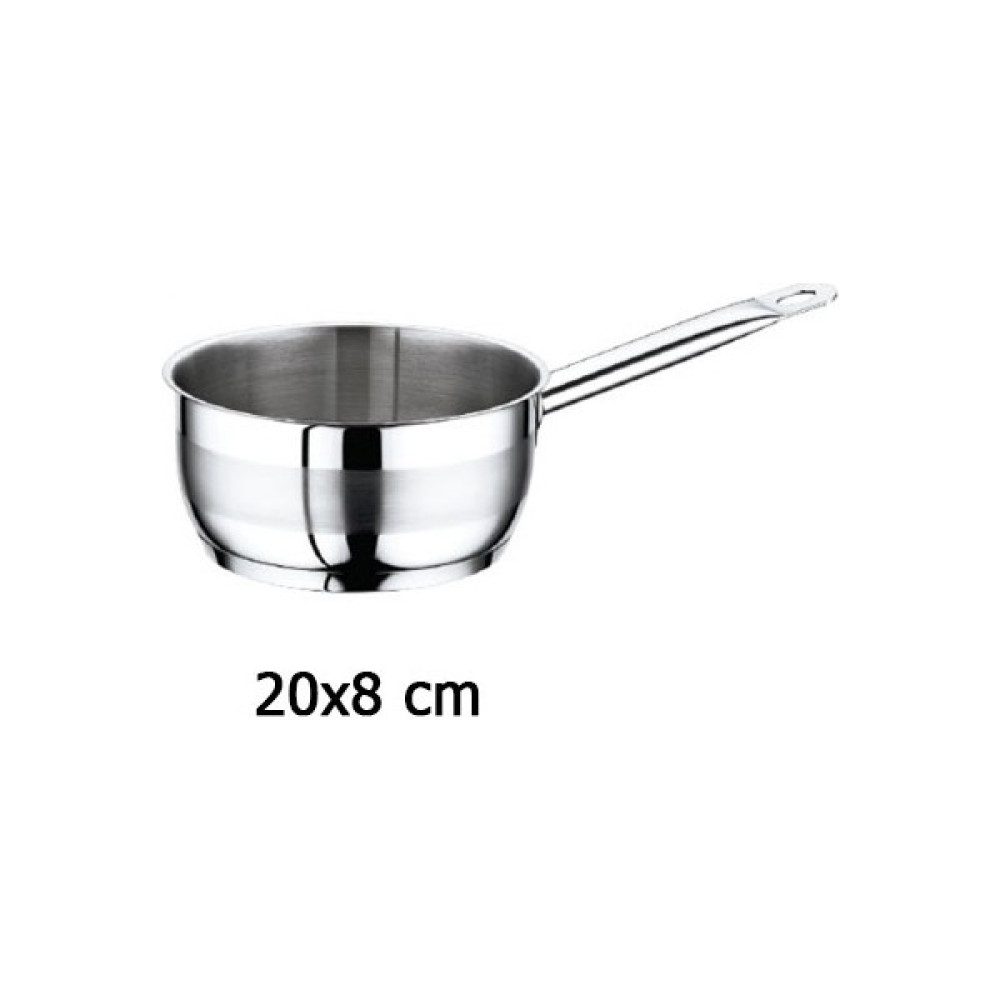 Safinox Boru Kulplu Sütlük - Gümüş - 20 cm Tencereler Fiyatı
