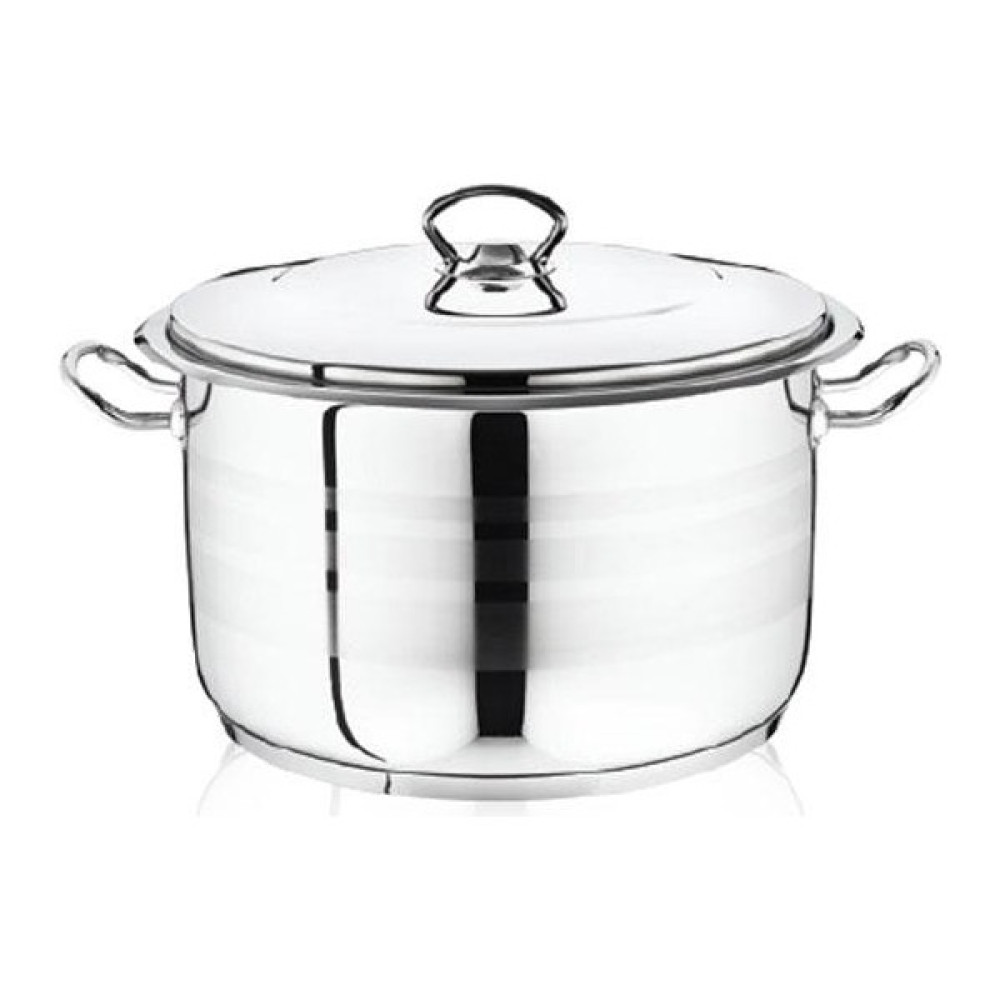 Safinox Flavia Çelik Derin Tencere 26X16 cm - 8.5 Litre - Gri - 26 cm Tencereler Fiyatı