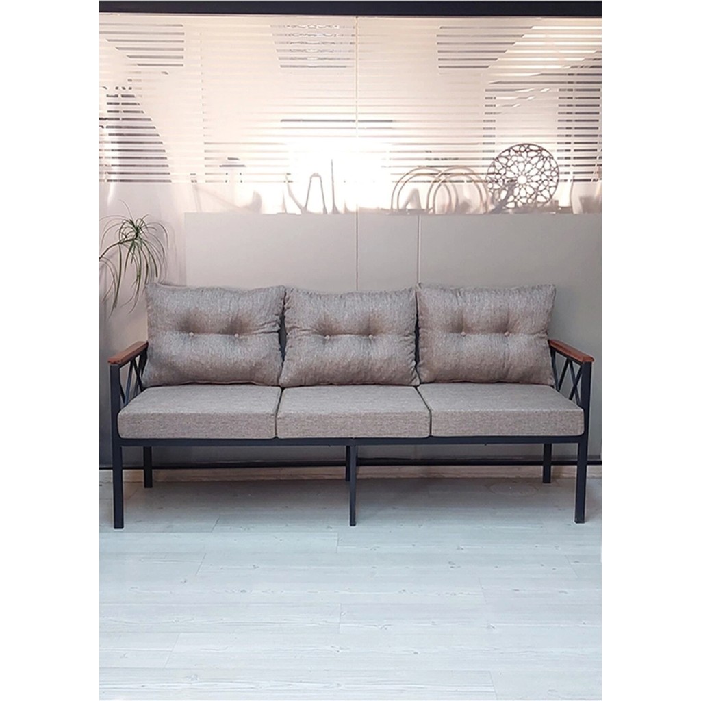 Safir 3'lü Bahçe,balkon,teras,cafe,çay Seti,oturma Grubu,koltuk Takımı - cappuchino Koltuk Takımı / Seti Fiyatı