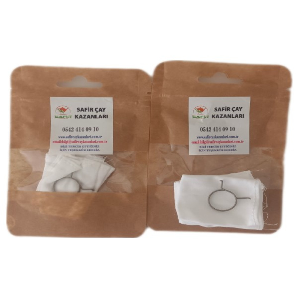 Safir Çay Kazanları Safir Musluk Bezi Çay Ocağı Kazanı Için 2 Paket 10 Adet Musluk Süzgeci Safir Çay Kazanları - Beyaz Mutfak Gereçleri Fiyatı