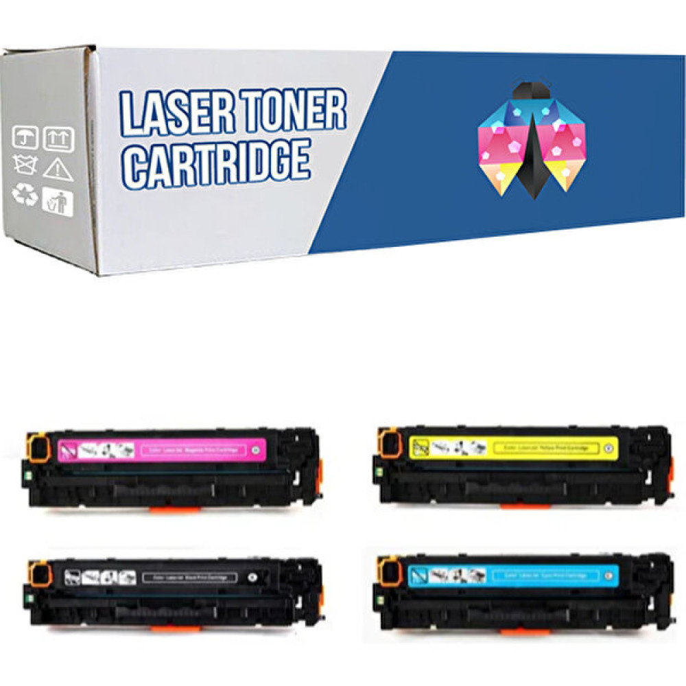 Safir Toner Canon CRG-067 Canon - LBP-631CW - MF-651CW - MF-655CDW Cmyk 1 Set Çipsiz Muadil Toner - Renkli - 0,5 Tonerler Fiyatı