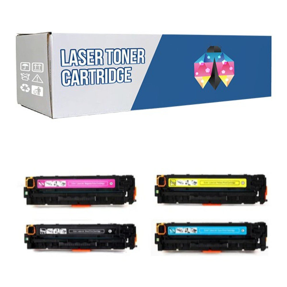 Safir Toner Canon CRG-067H / Canon I-Sensys MF-657CDW  Cmyk 1 Set  Çipli Muadil Toner - Renkli - 0,5 Tonerler Fiyatı