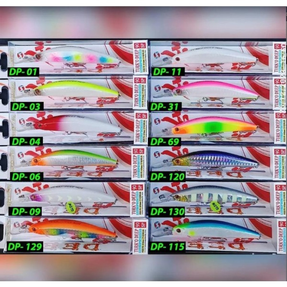 Safir Turko Deep 90SP 14GR- Suspending Yapay Yem DP-130 - Renkli Oto Boyaları Fiyatı