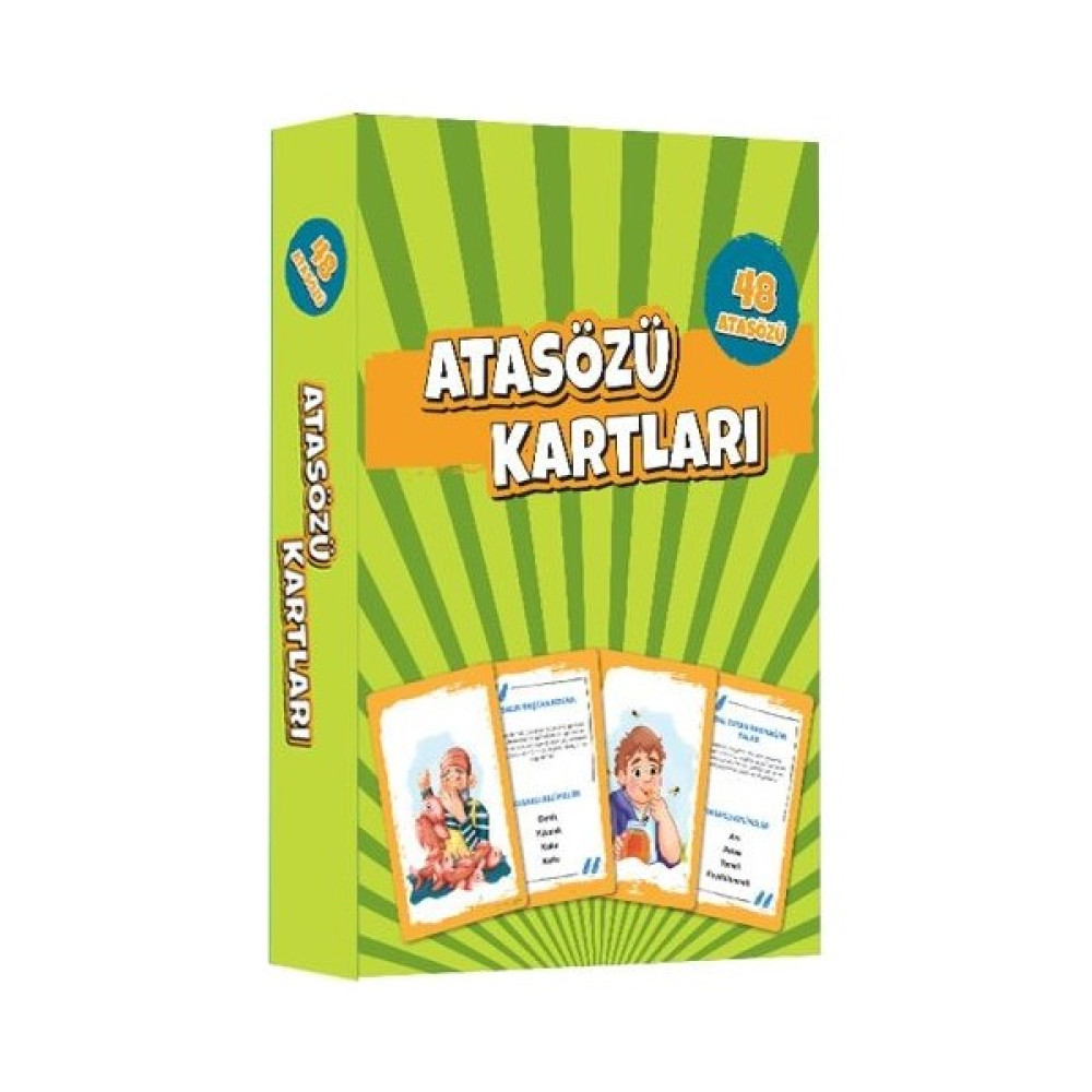 Safkan Kids Atasözü Kartları (48 Kart) Atasözleri ve Deyimler Sözlükleri Fiyatı