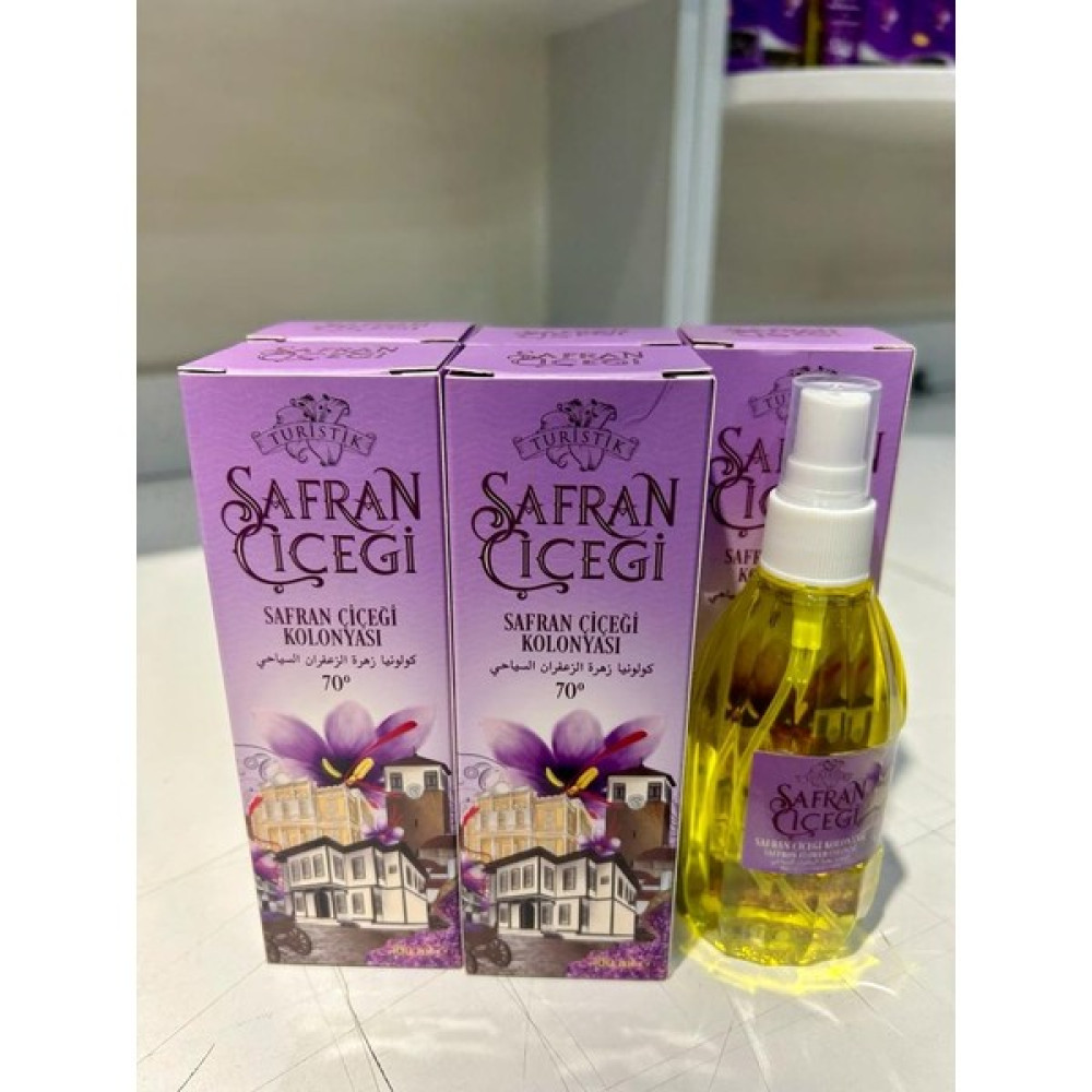 Safran Çiçeği 100 ml Sprey Klasik Safran Kolonyası 5li Kolonya & Gülsuyu Fiyatı