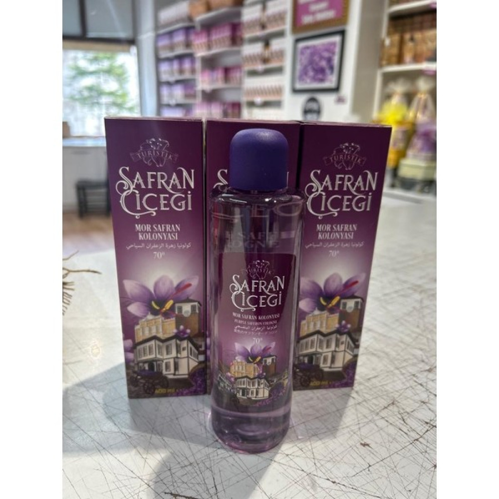 Safran Çiçeği 400 ml Dökme Mor Safran 3'lü Kolonya & Gülsuyu Fiyatı