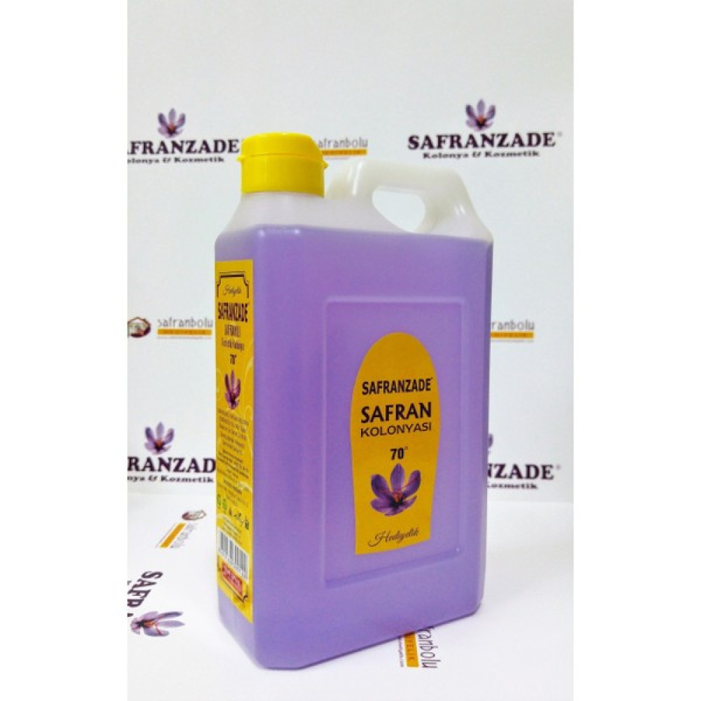 Safranzade Mor Safran Çiçeği Kolonyası. Dökme 900 Cc. Kolonya & Gülsuyu Fiyatı