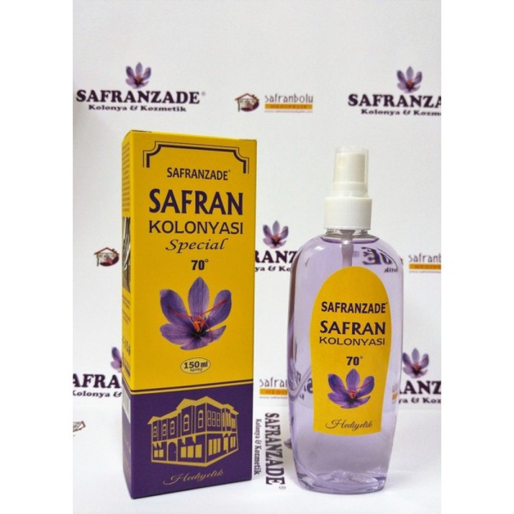 Safranzade Mor Safran Çiçeği Kolonyası. Sprey 150cc. Oto Boyaları Fiyatı